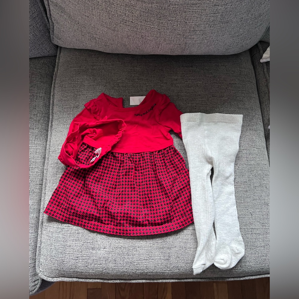 Merry & Bright, Carters, Holiday Dress Set